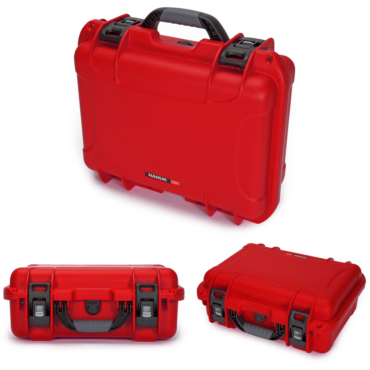 Estuche Rígido Nanuk 920 (Rojo, 16L) - vista frontal