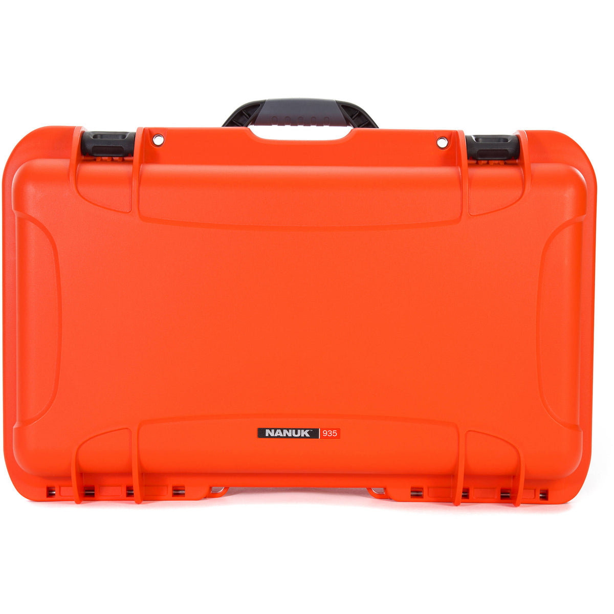 Estuche Rígido Nanuk 935 con ruedas con espuma (Naranja, 28.5L) - vista frontal