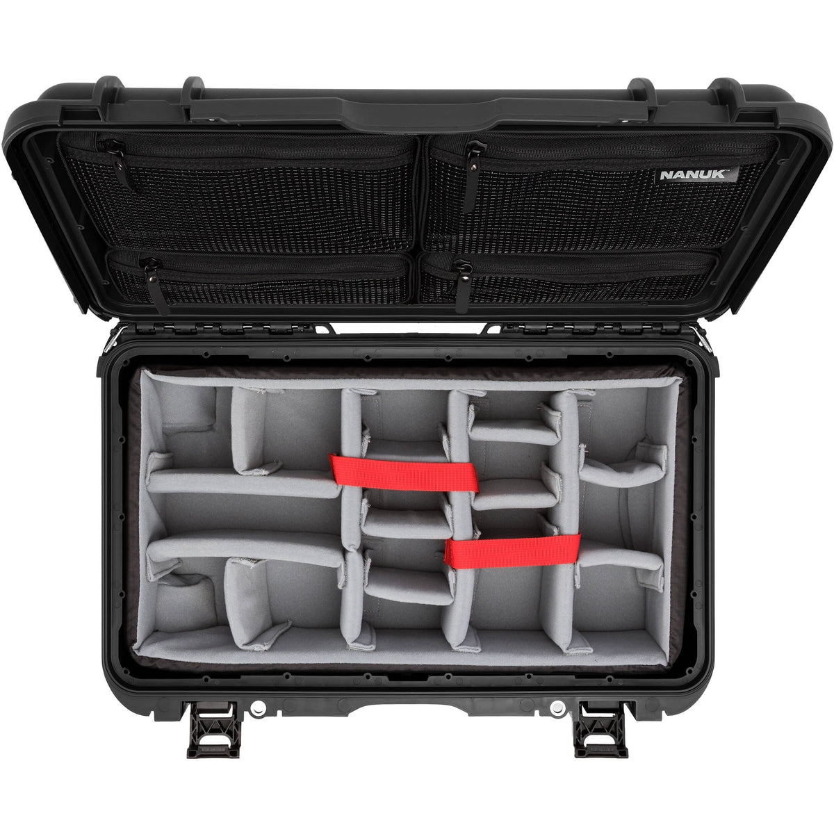 Estuche Rígido Nanuk 935 con ruedas (Negro, 28.5L) (NA9354601) - vista trasera