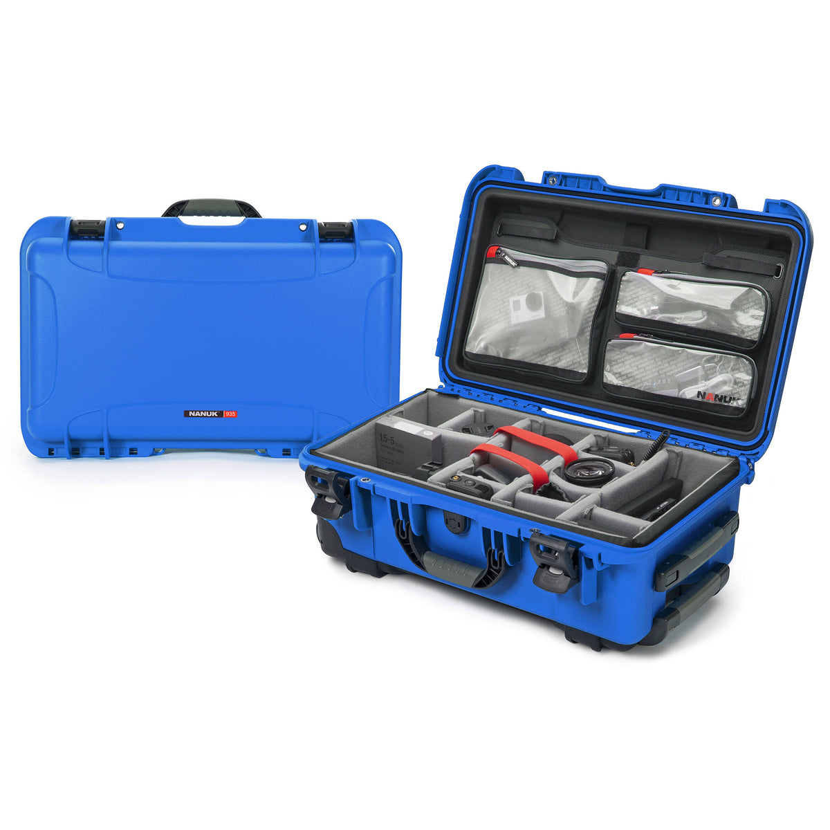Estuche Rígido Nanuk 935 Pro Photo Kit (Azul, 28.5L) (935-6008) - vista principal