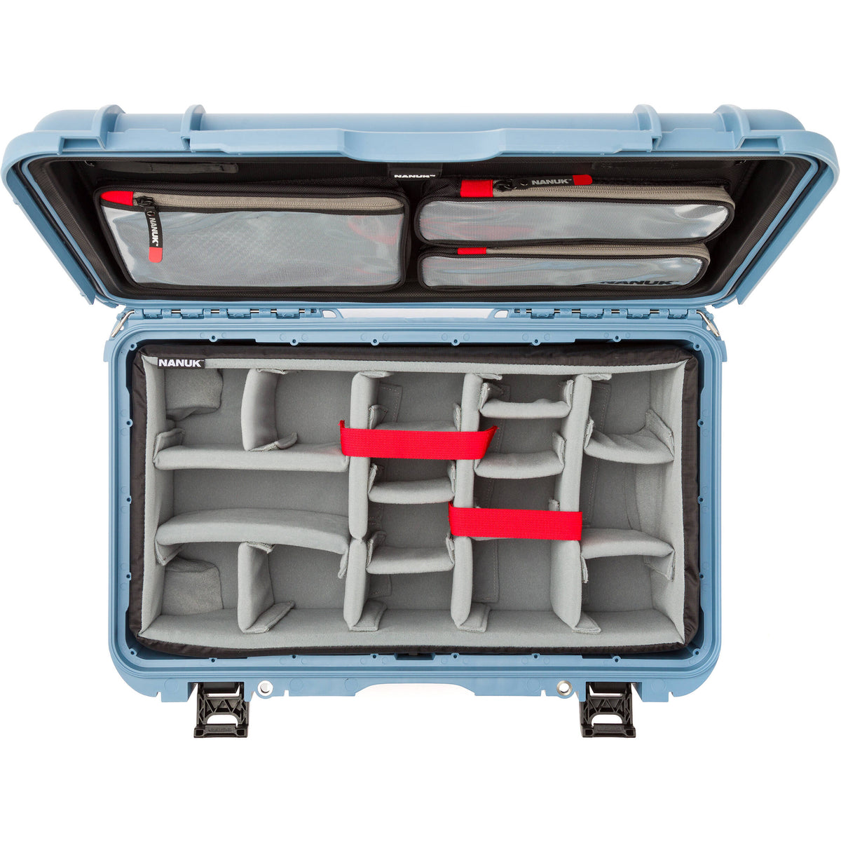 Estuche Rígido Nanuk 935 Pro Photo Kit (Azul, 28.5L) (935S-060CB-0A0) - puertos y conexiones