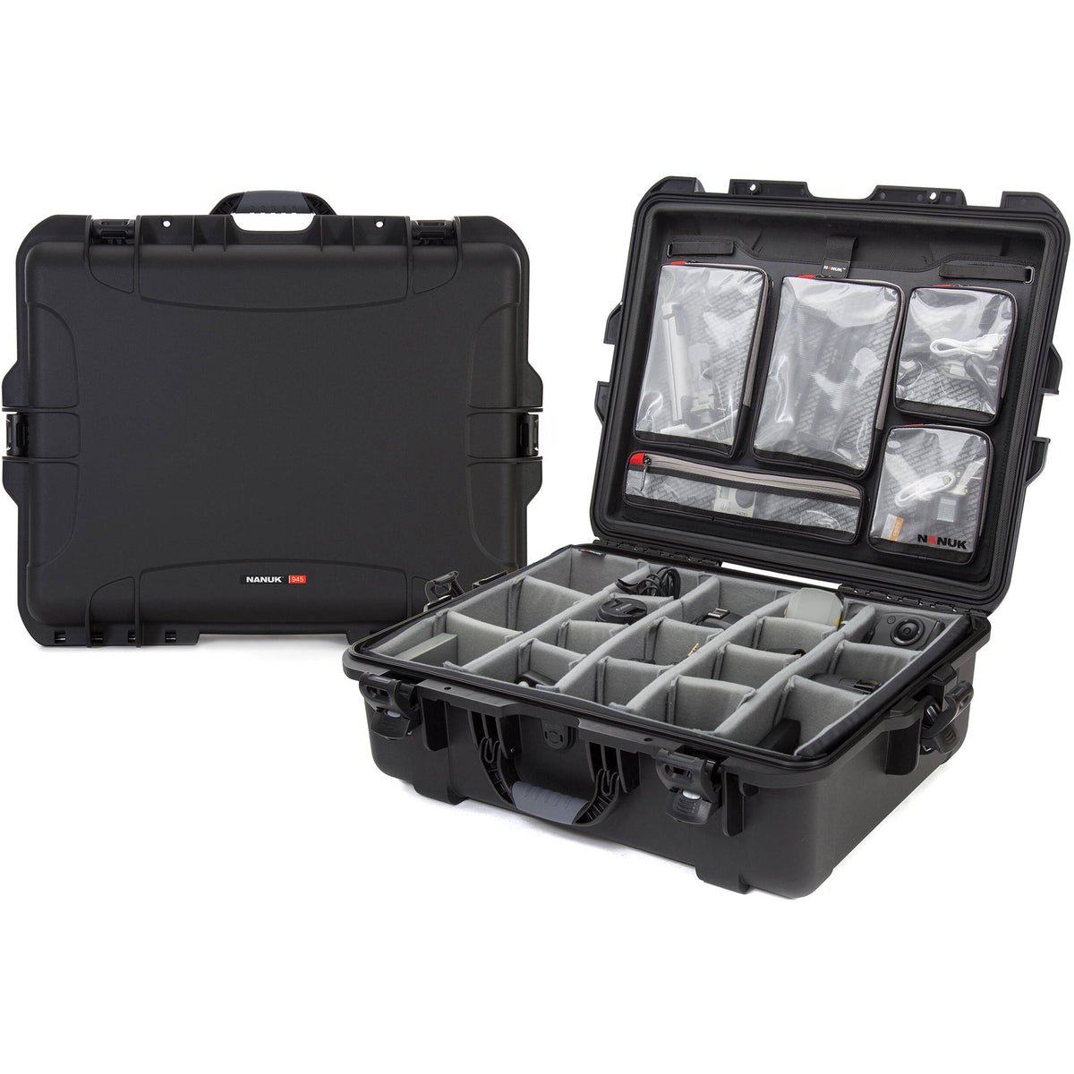 Estuche Rígido Nanuk 945 Hard Pro Photo Kit (Negro, 50.2L) - vista principal