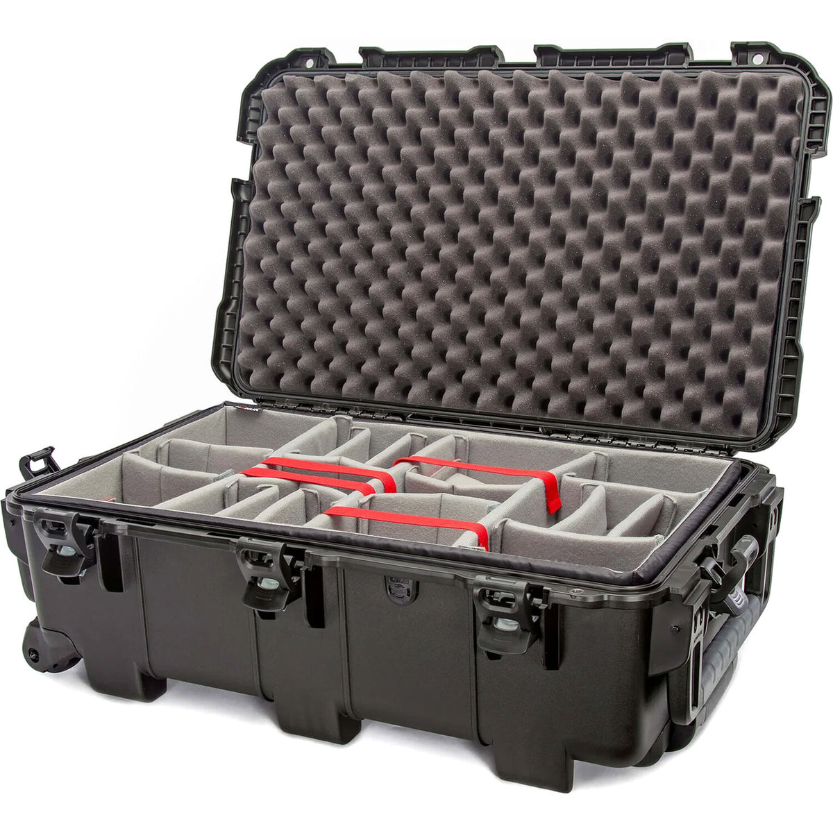 Estuche Rígido Nanuk 962 con ruedas con divisores acolchados (Negro, 70L) - vista principal