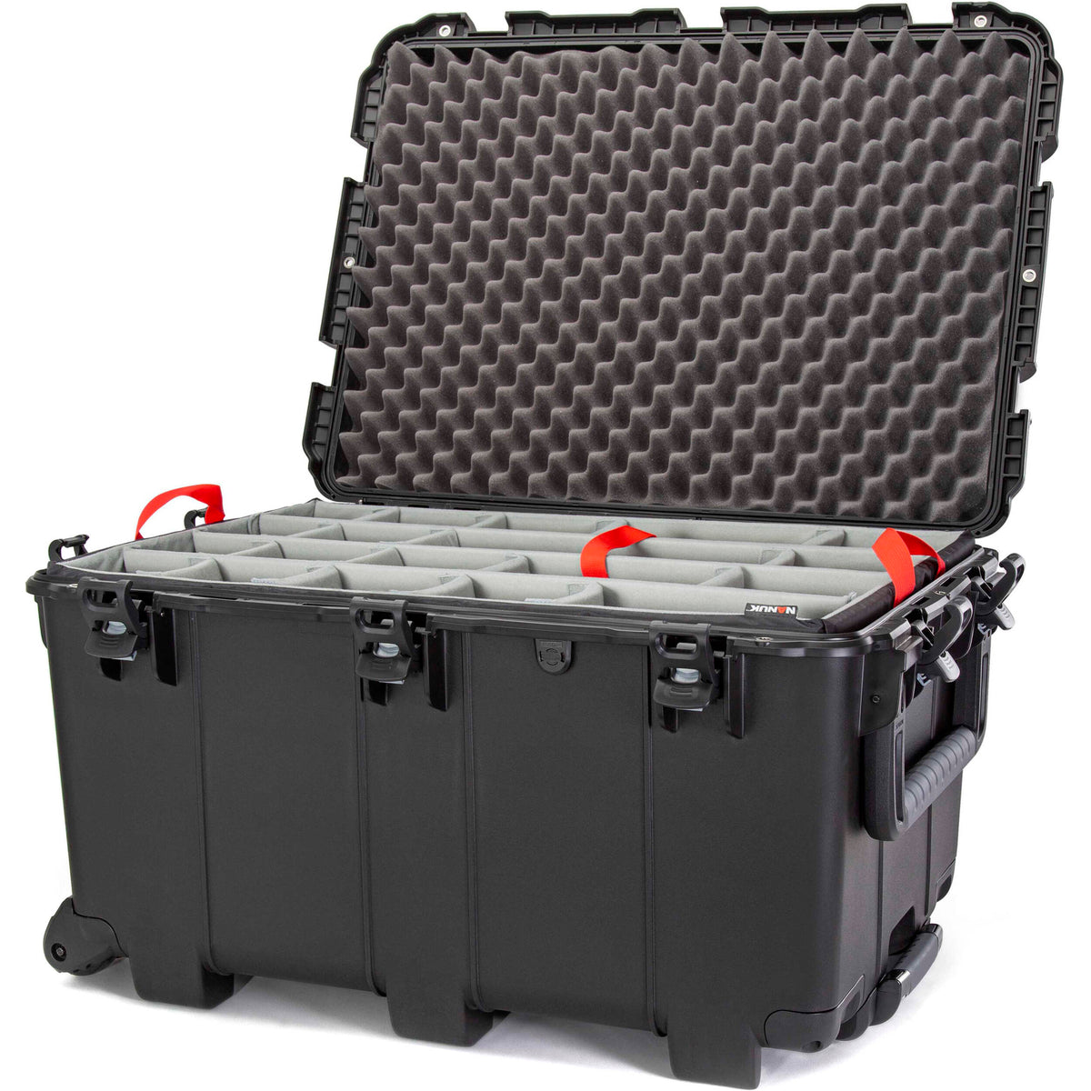 Estuche Rígido Nanuk 975S con ruedas Hard-Shell con divisores acolchados (Negro, 186L) - vista principal