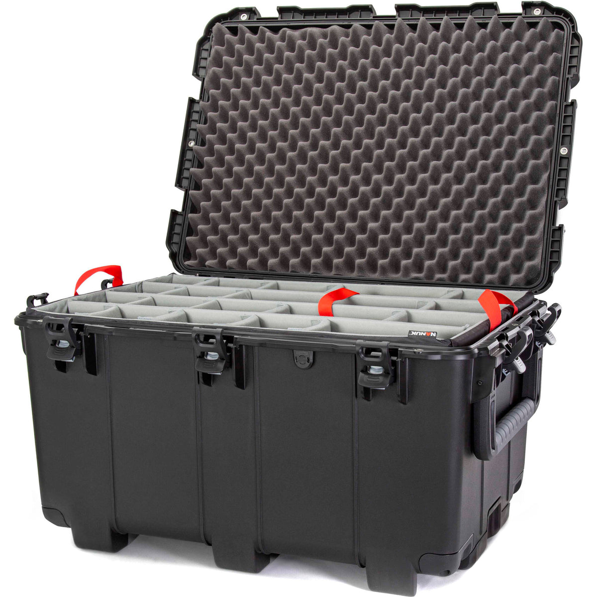 Estuche Rígido Nanuk 975T Hard-Shell con divisores acolchados (Negro, 186L) - vista principal