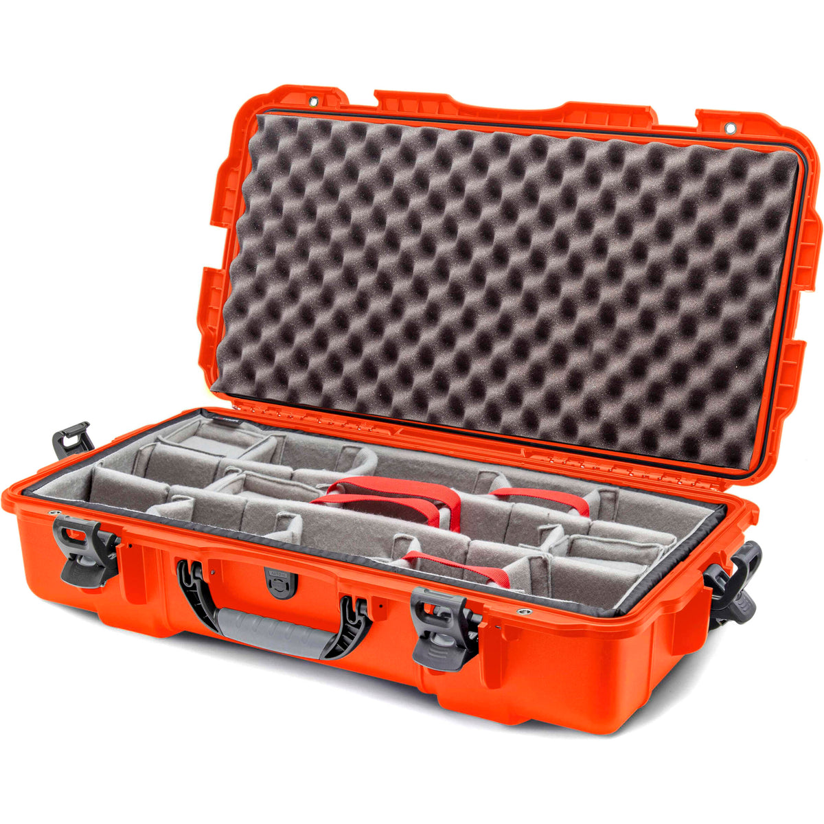 Estuche Rígido Nanuk 980 (Naranja, 36L, divisores acolchados) - vista principal