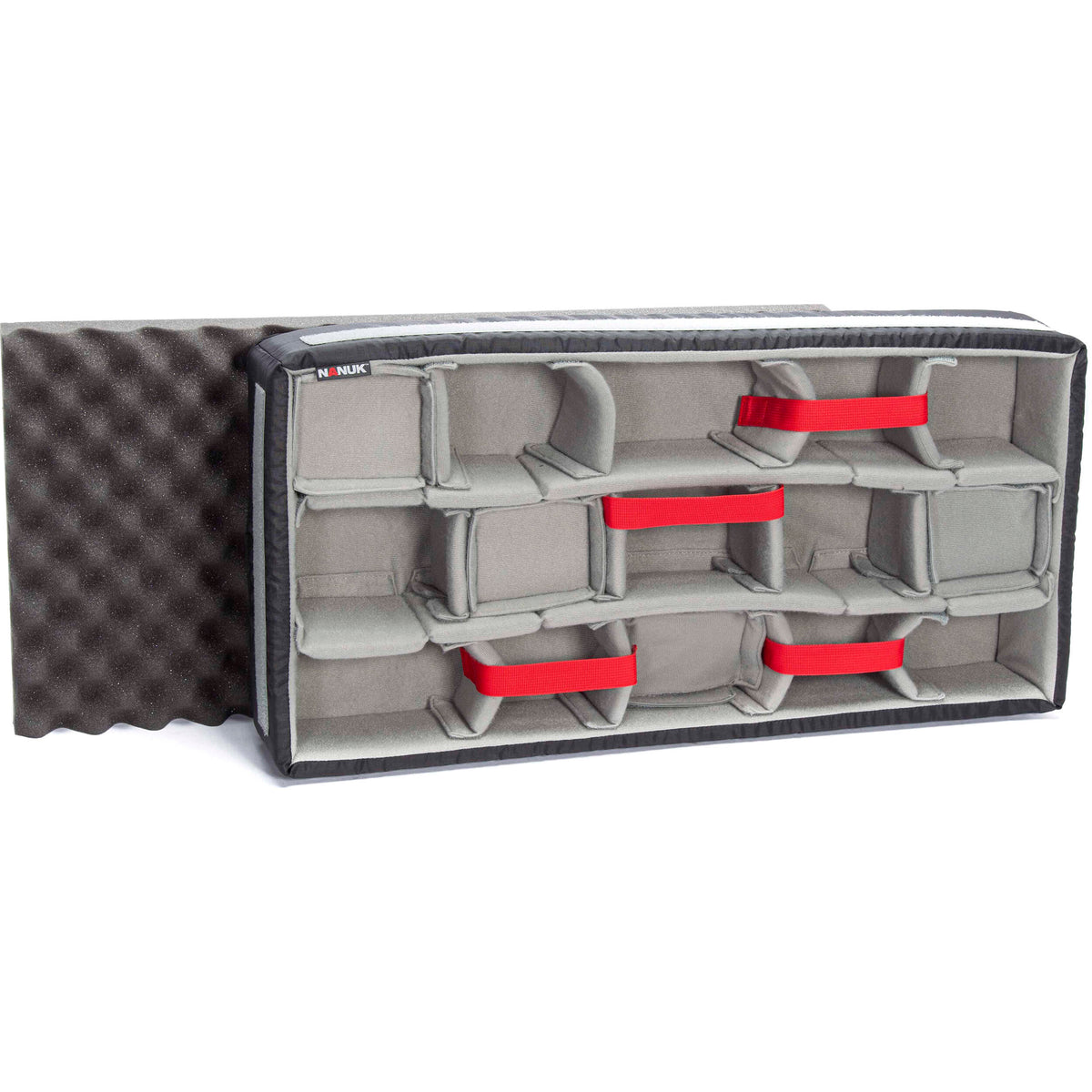 Estuche Rígido Nanuk 980 (Verde oliva, 36L, espuma) - vista frontal