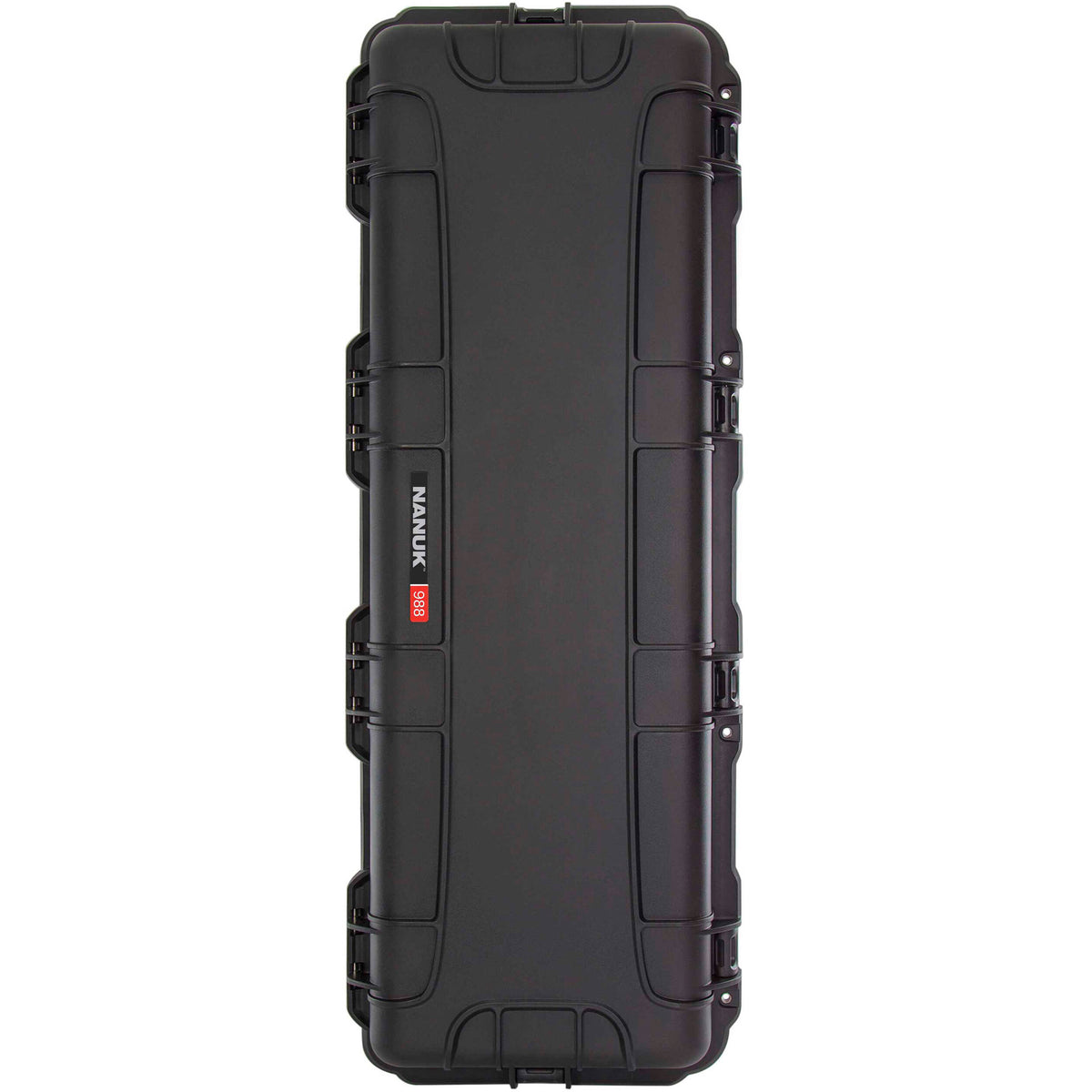 Estuche Rígido Nanuk 988 con ruedas con divisores acolchados (Negro, 116.5L) - vista trasera