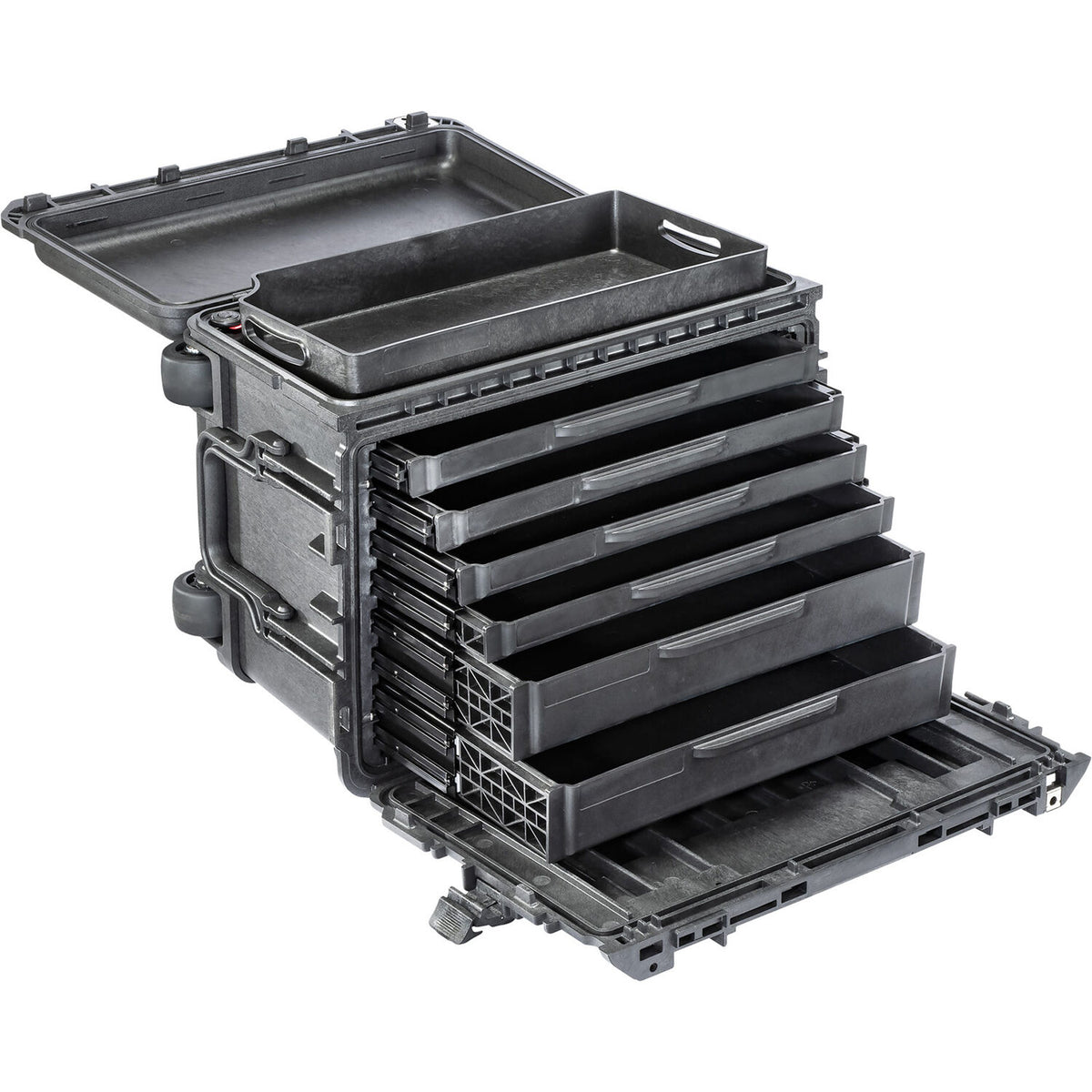 Estuche Rígido Pelican 0450SD4 Protector caja de herramientas con 6 Drawers (Negro) - vista principal