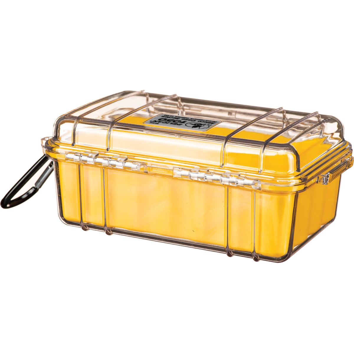 Estuche Rígido Pelican 1050 Micro (Clear Amarillo) - detalle