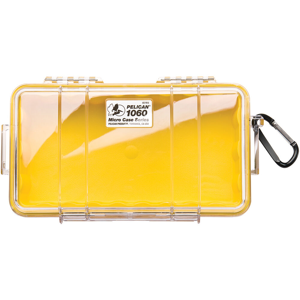 Estuche Rígido Pelican 1060 Clear Micro (Amarillo) - vista principal