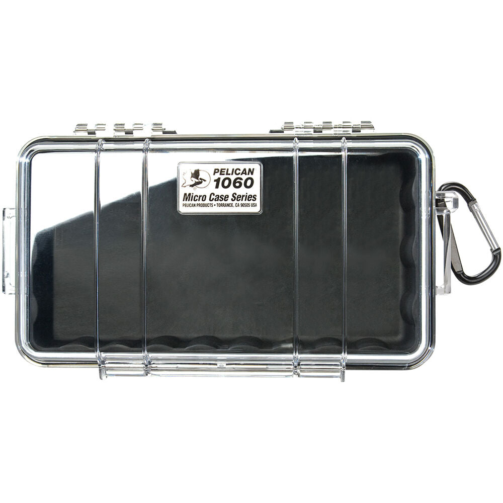 Estuche Rígido Pelican 1060 Clear Micro (Negro) - vista principal