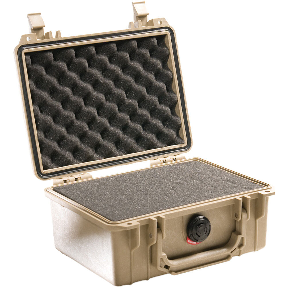 Estuche Rígido Pelican 1150 con espuma (Desert Beige) - vista principal