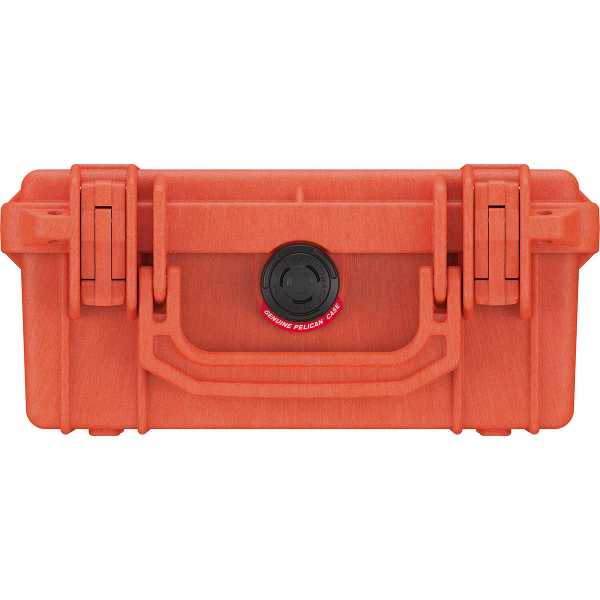 Estuche Rígido Pelican 1150 con espuma (Naranja) - vista lateral