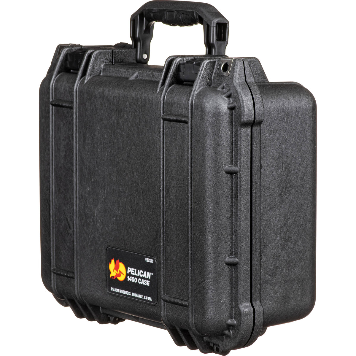 Estuche Rígido Pelican 1400NF (Negro) - vista trasera