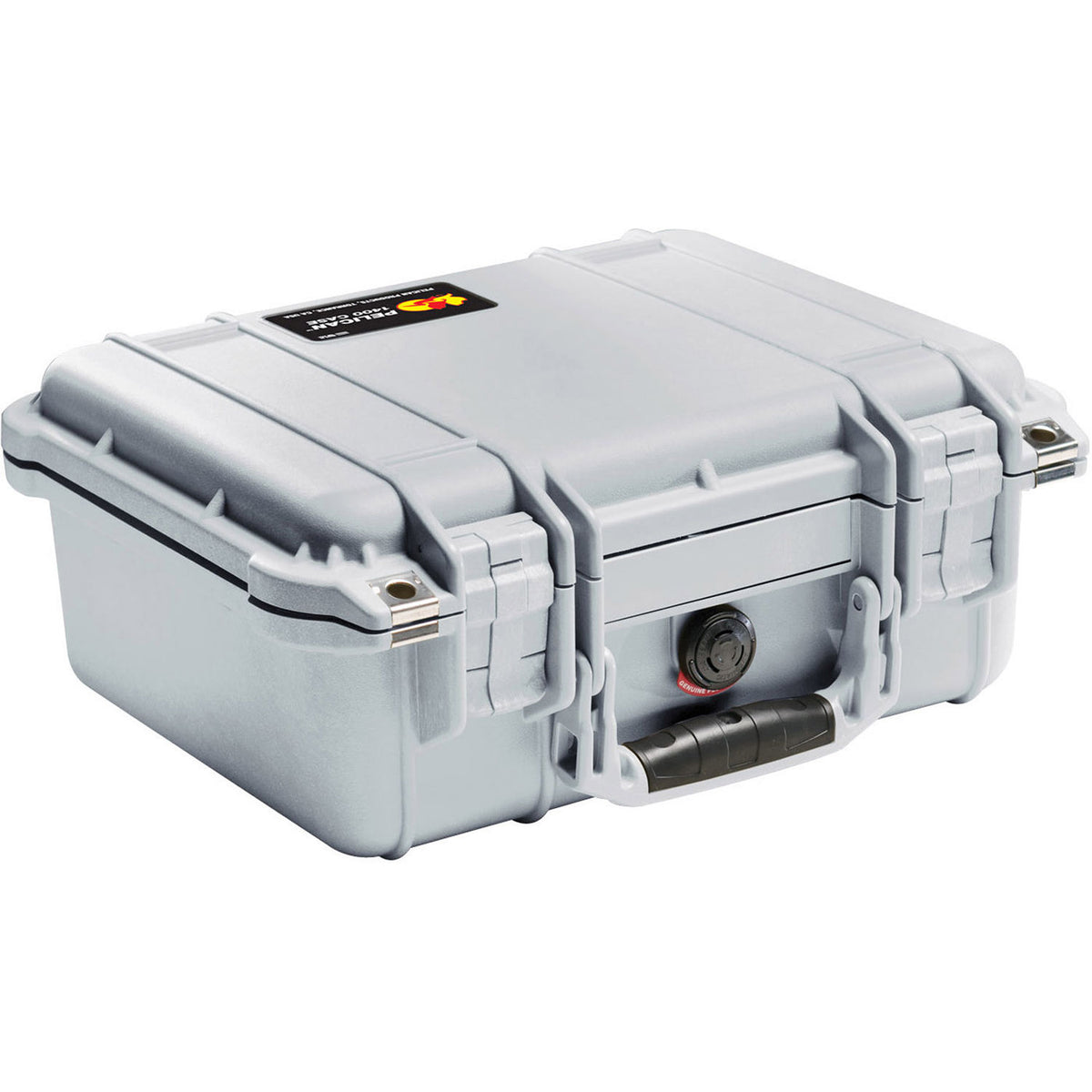 Estuche Rígido Pelican 1400NF (Plateado) - vista principal