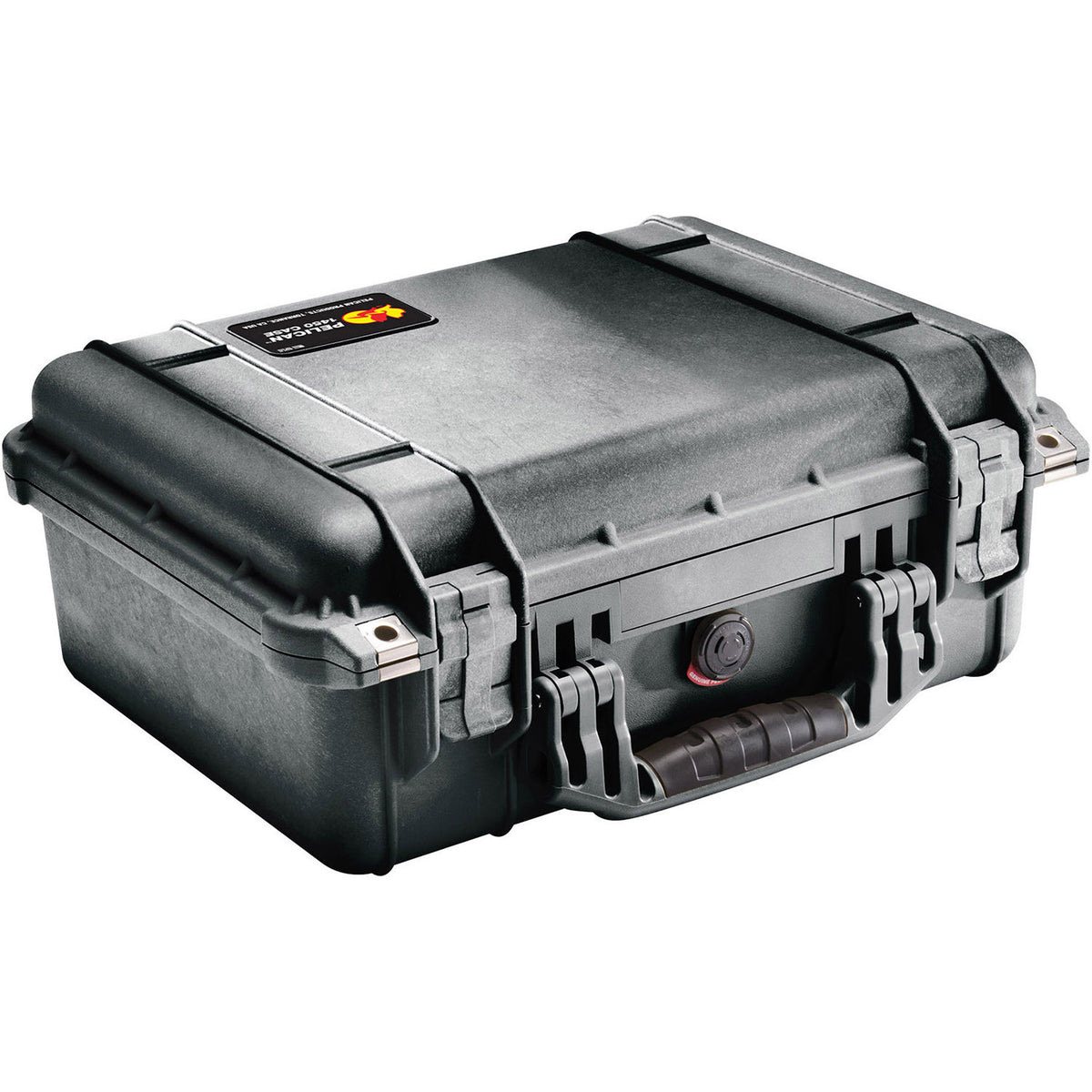 Estuche Rígido Pelican 1450 con divisores (Negro) - vista trasera