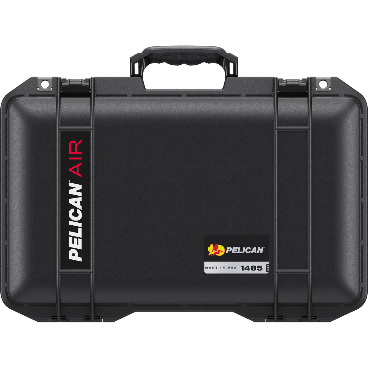 Estuche Rígido Pelican 1485AirTP Hard Carry con TrekPack divisores (Negro) - vista trasera