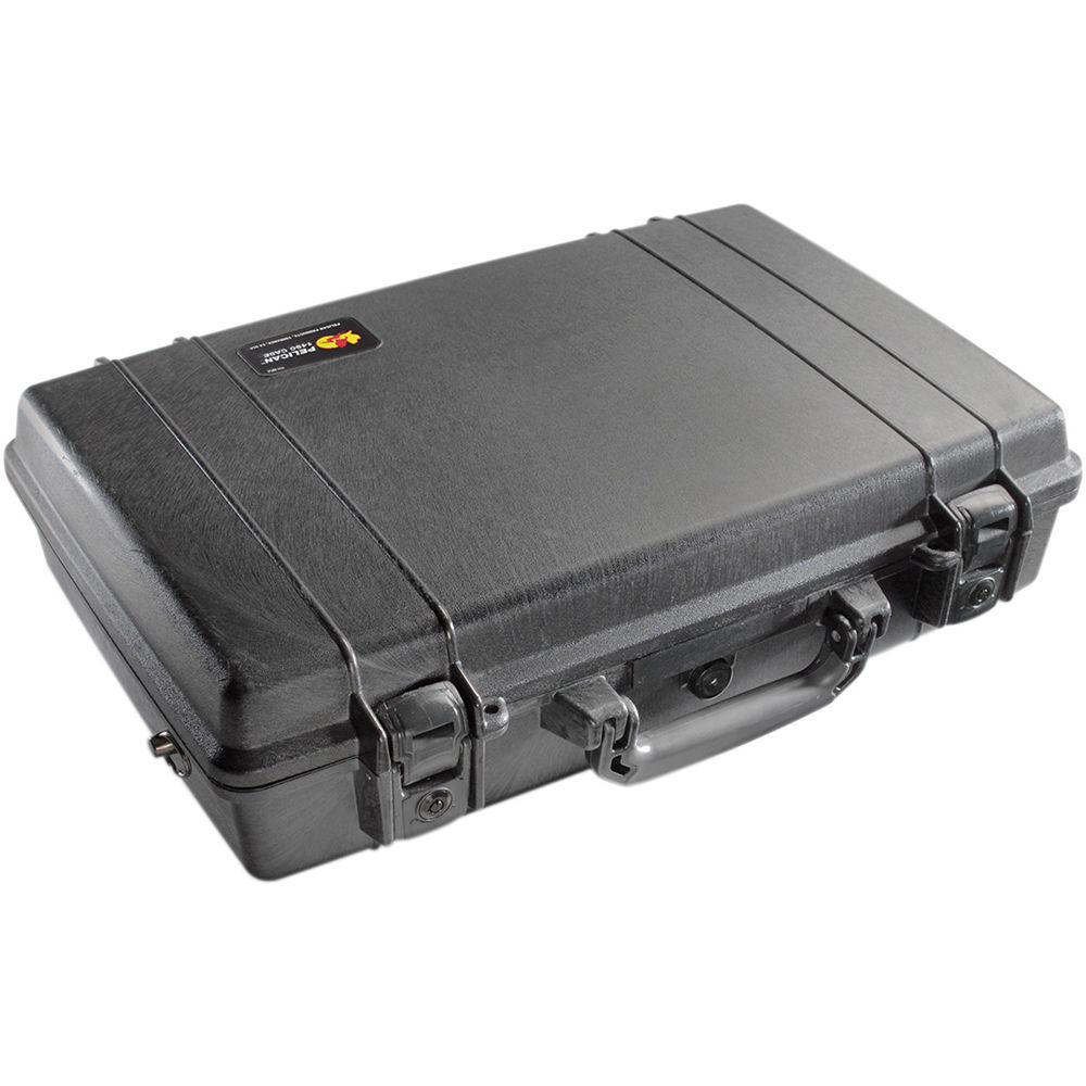 Estuche Rígido Pelican 1490CC1 Protector Laptop con organizador en la tapa y Tray - vista trasera