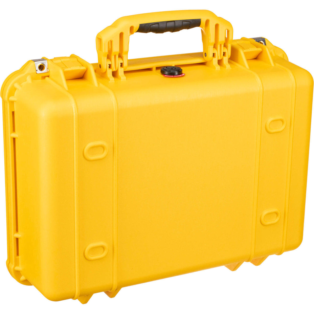 Estuche Rígido Pelican 1500NF sin espuma (Amarillo) - vista lateral