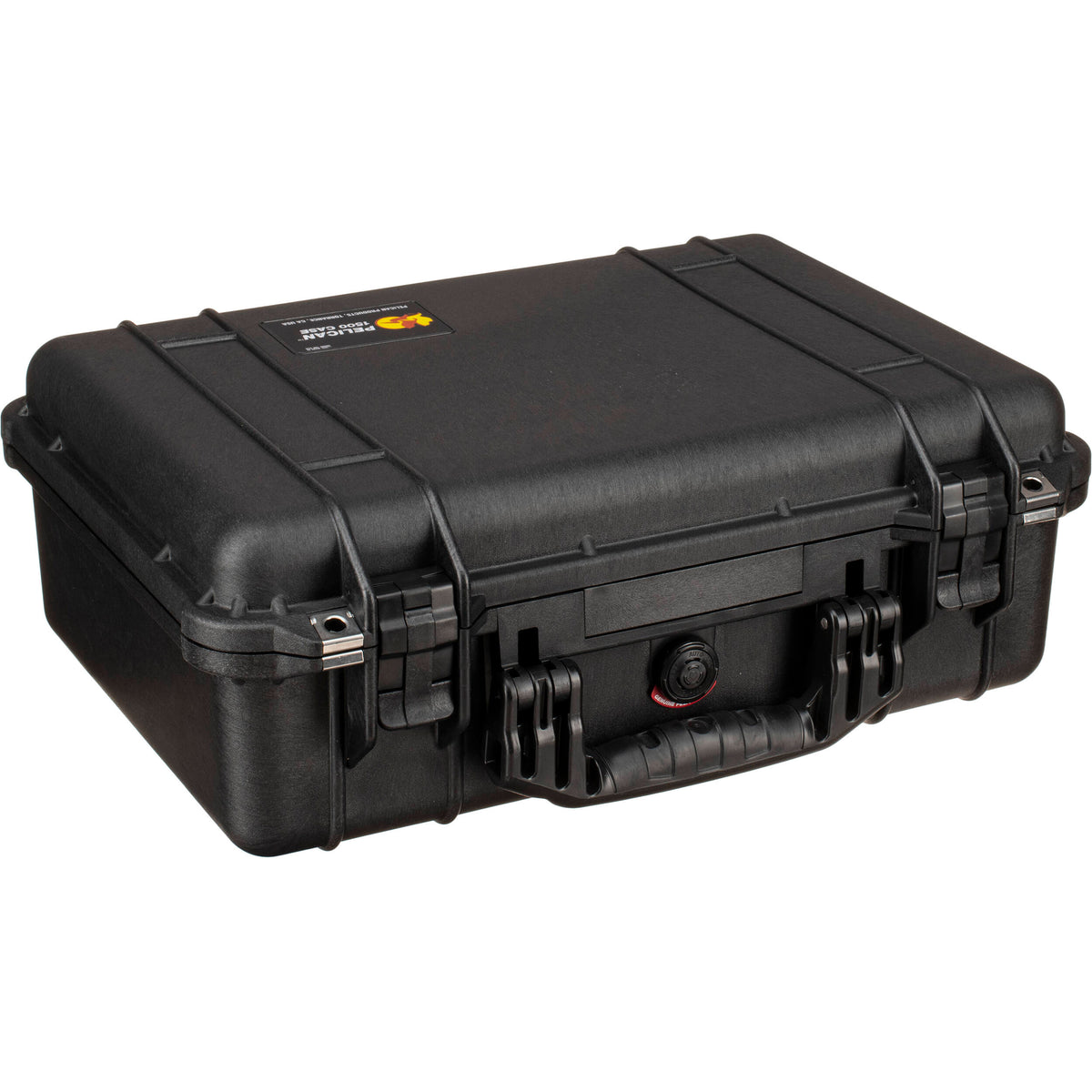 Estuche Rígido Pelican 1500NF sin interior (Negro) - detalle
