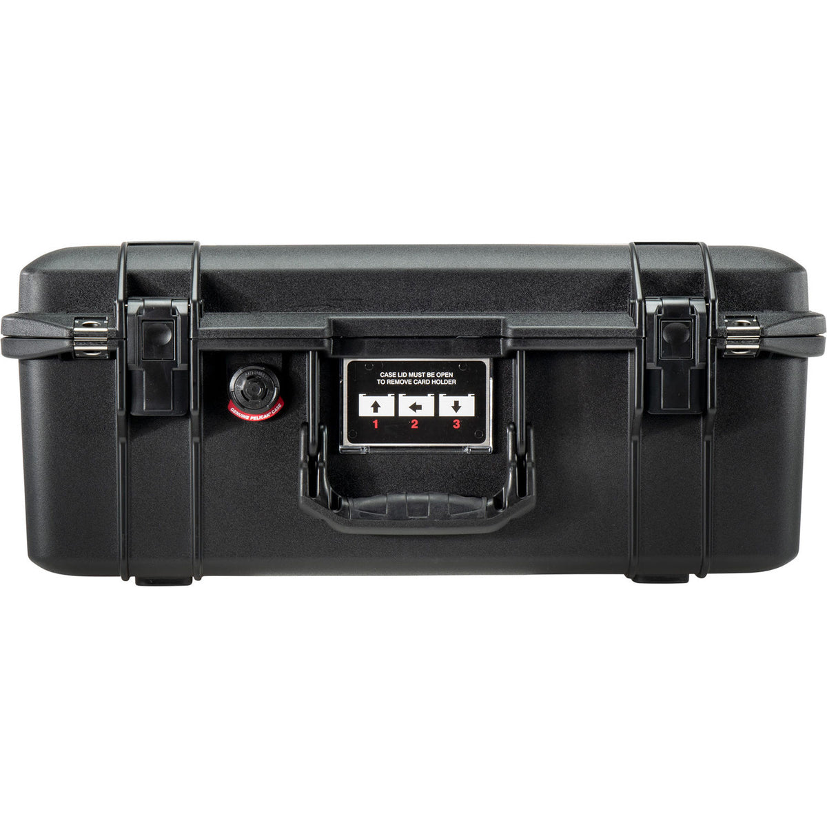 Estuche Rígido Pelican 1506 Air sin interior (Negro) - vista trasera