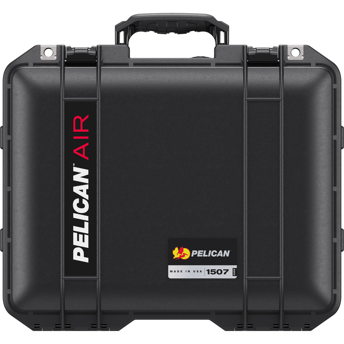 Estuche Rígido Pelican 1507AirWF Hard Carry con espuma y Liner (Negro) - vista trasera