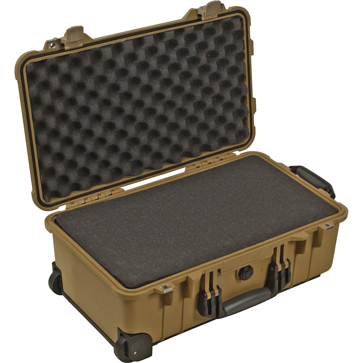 Estuche Rígido Pelican 1510 Protector de cabina con espuma interior (Arena Desert) - vista frontal