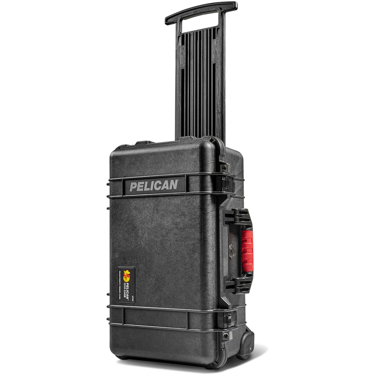 Estuche Rígido Pelican 1510 Protector Studio con juego de divisores y organizador en la tapa (Negro) - puertos y conexiones