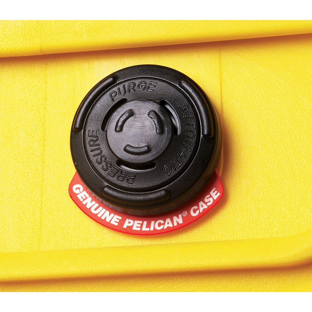 Estuche Rígido Pelican 1520 Protector con espuma (Amarillo) - puertos y conexiones