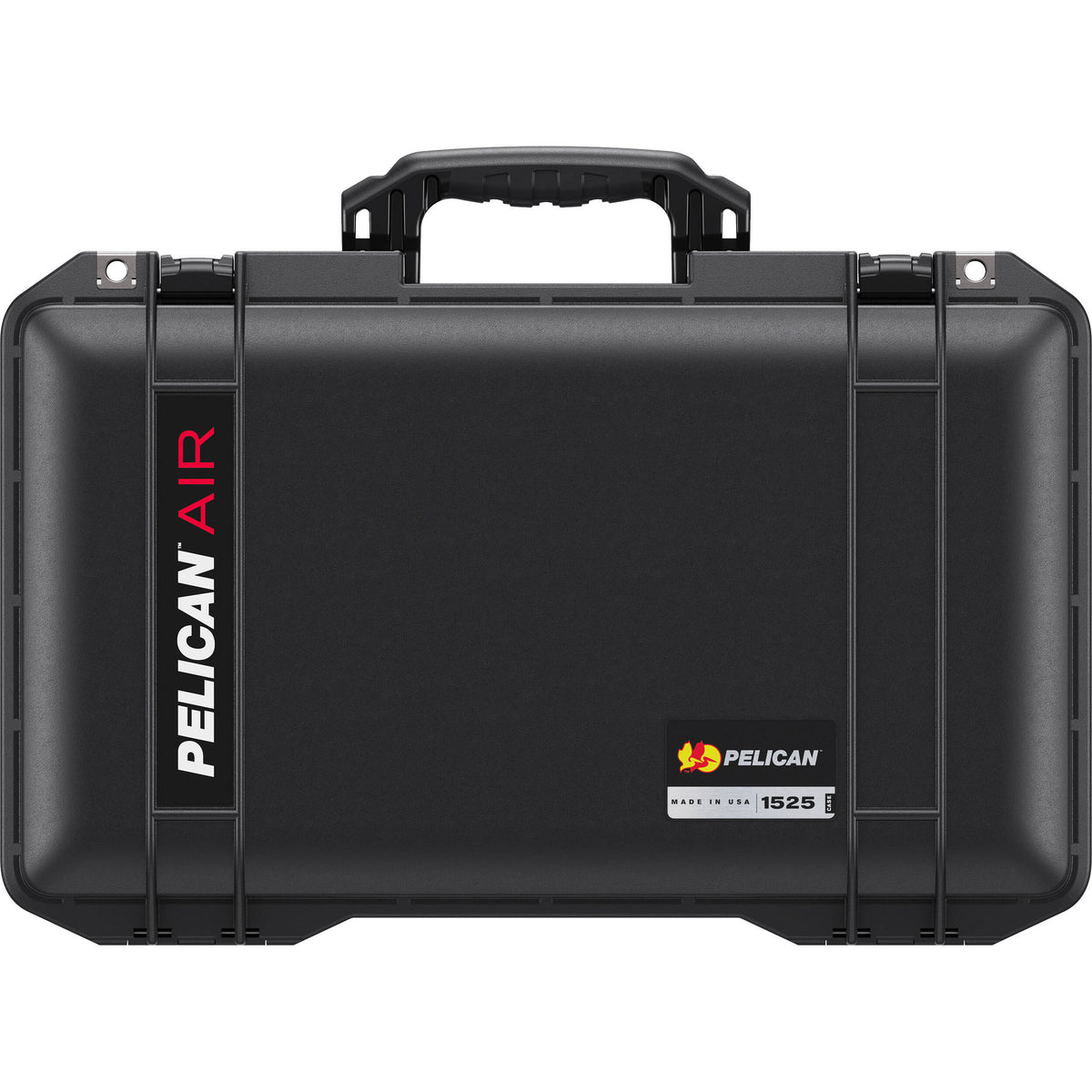 Estuche Rígido Pelican 1525AirWD Hard Carry con divisores acolchados (Negro) - vista trasera
