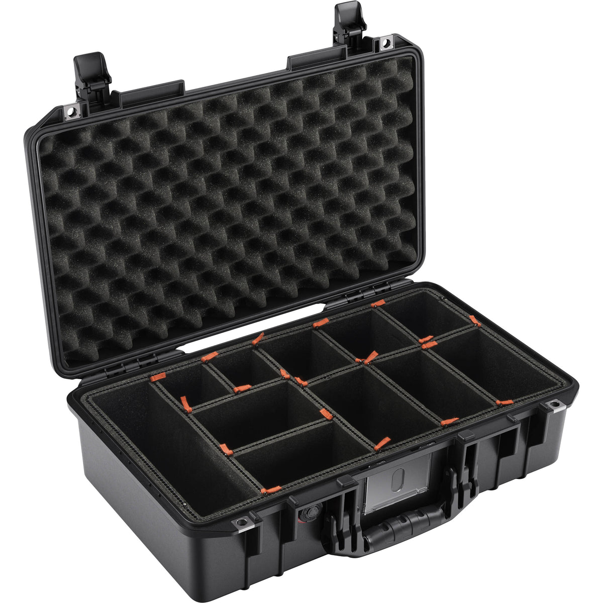 Estuche Rígido Pelican 1525TP Air con inserto TrekPak (Negro) - vista principal