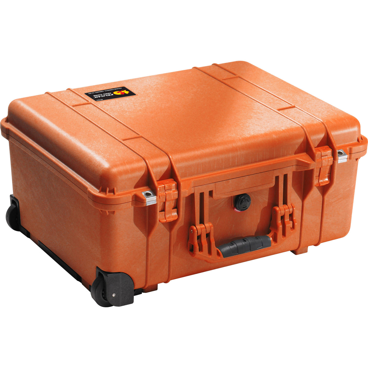 Estuche Rígido Pelican 1560 con espuma juego (Naranja) - vista frontal