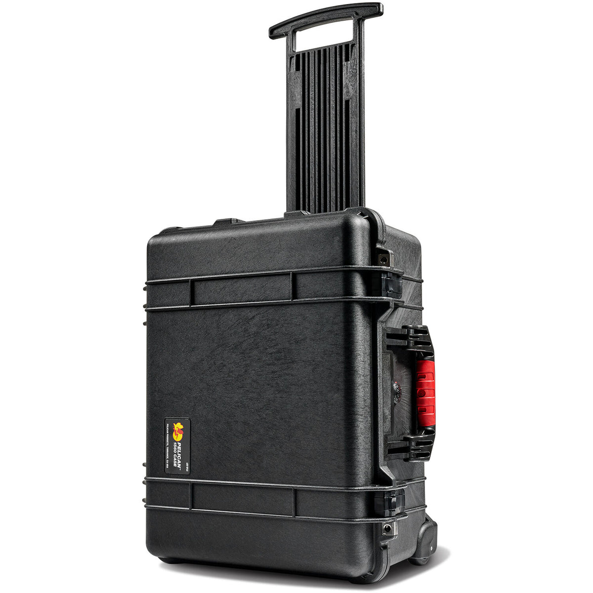 Estuche Rígido Pelican 1560 Protector Studio con juego de divisores y organizador en la tapa (Negro) - vista lateral