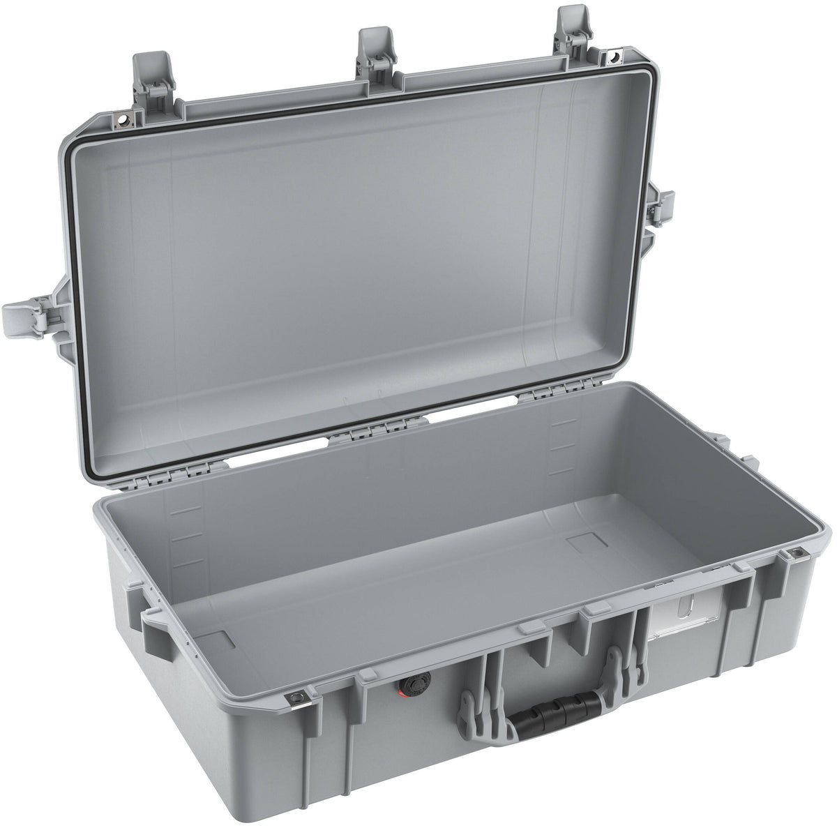 Estuche Rígido Pelican 1605AirNF Hard Carry con Liner, sin interior (Plateado) - vista principal
