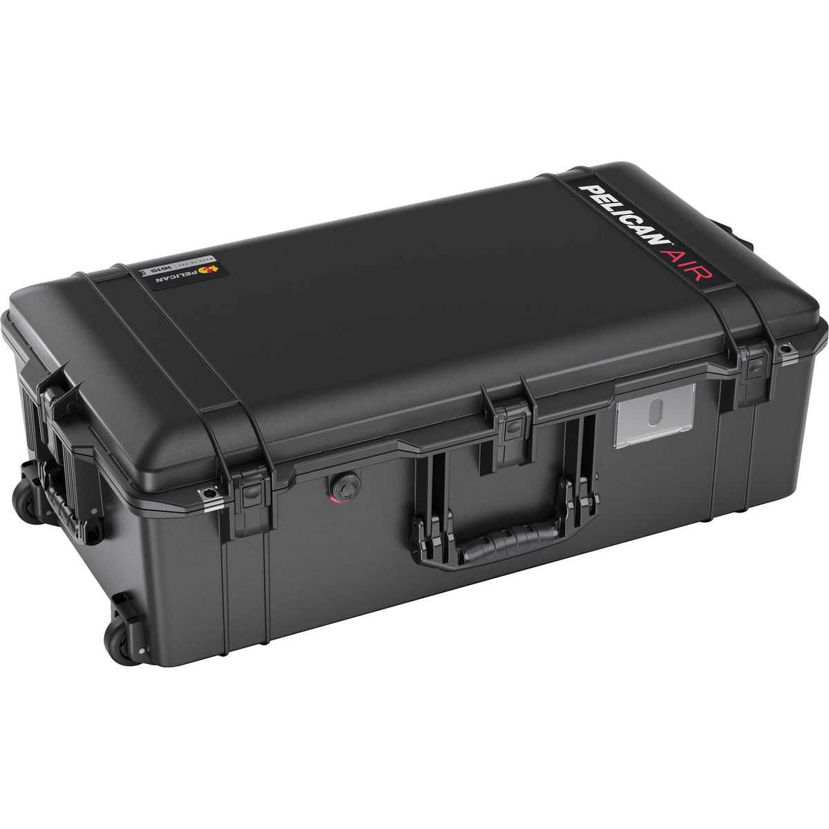 Estuche Rígido Pelican 1615AirWD con ruedas con divisores (Negro) - vista frontal