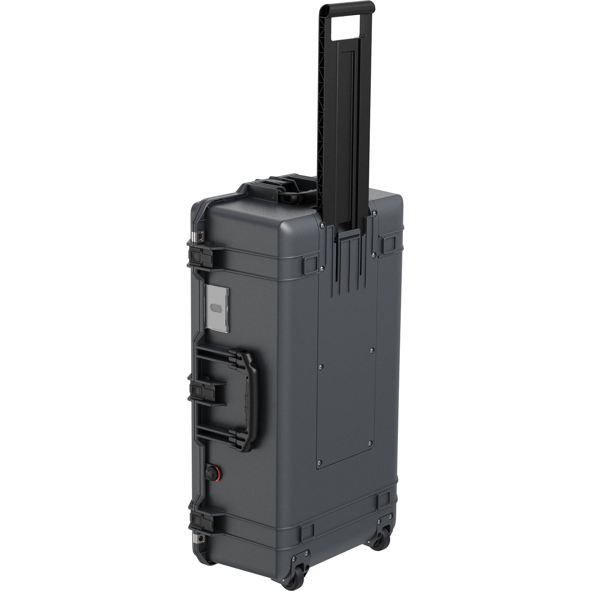 Estuche Rígido Pelican 1615AirWD con ruedas con divisores (Negro) - vista lateral
