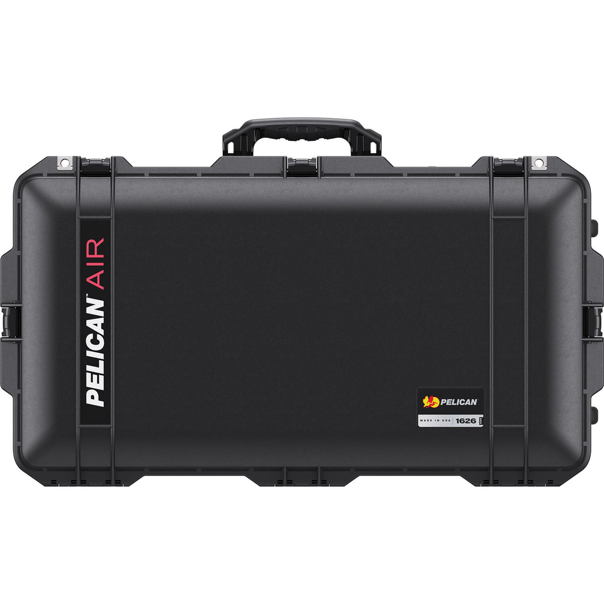 Estuche Rígido Pelican 1626WD con ruedas Air con divisores acolchados (Negro) - vista trasera