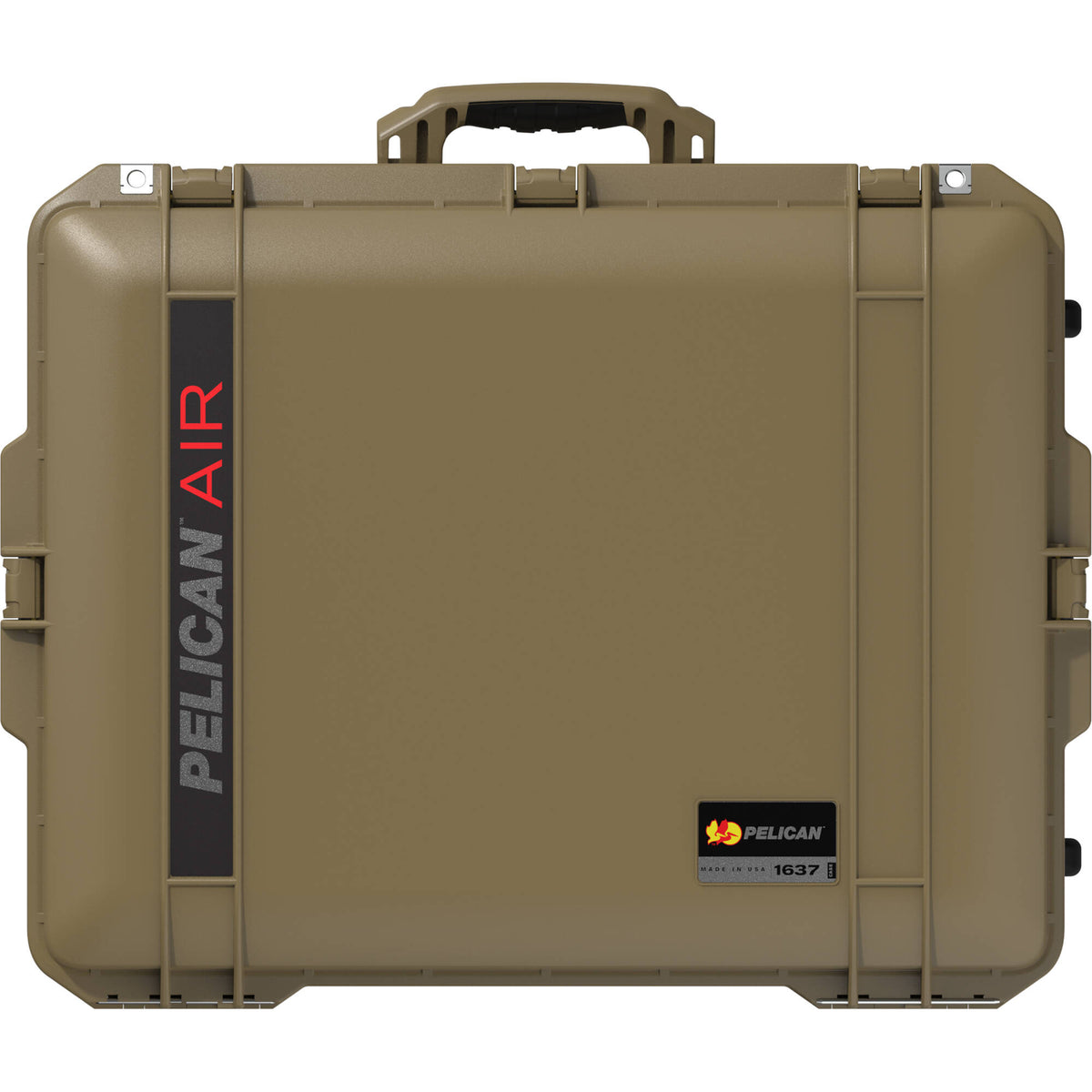 Estuche Rígido Pelican 1637AirNF con ruedas con Liner (Beige) - vista trasera