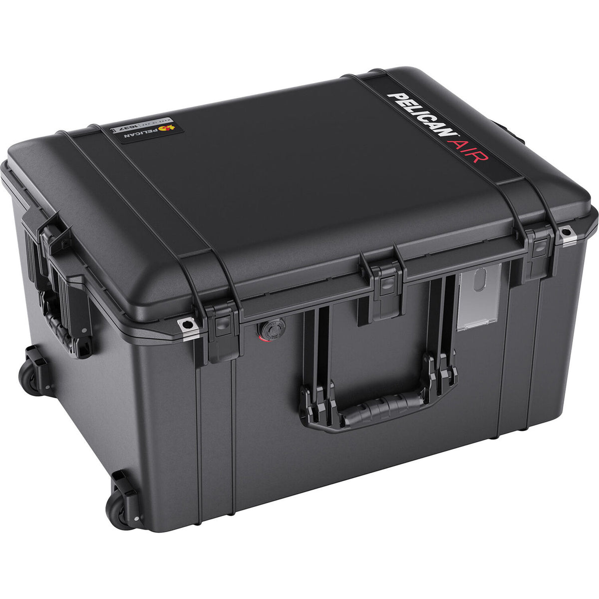 Estuche Rígido Pelican 1637AirNF con ruedas con Liner (Negro) - vista frontal