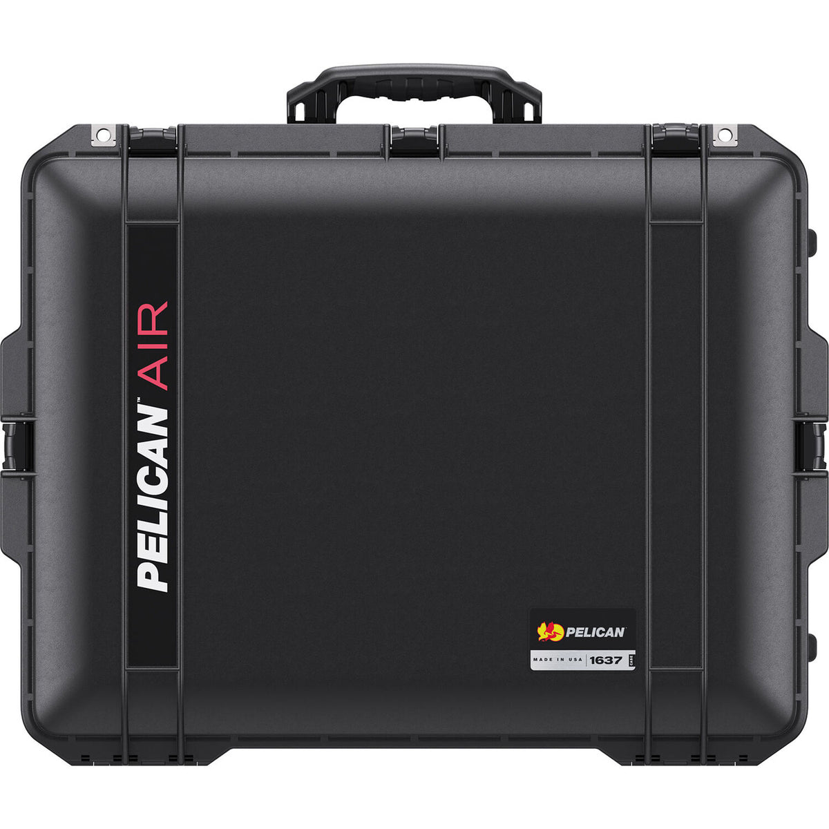 Estuche Rígido Pelican 1637AirNF con ruedas con Liner (Negro) - vista lateral