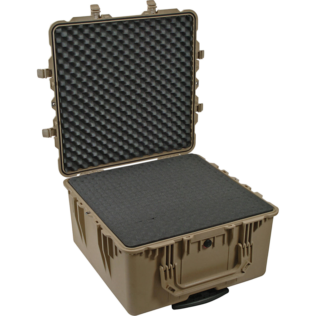 Estuche Rígido Pelican 1640 Transport con espuma (Arena Desert) - vista frontal