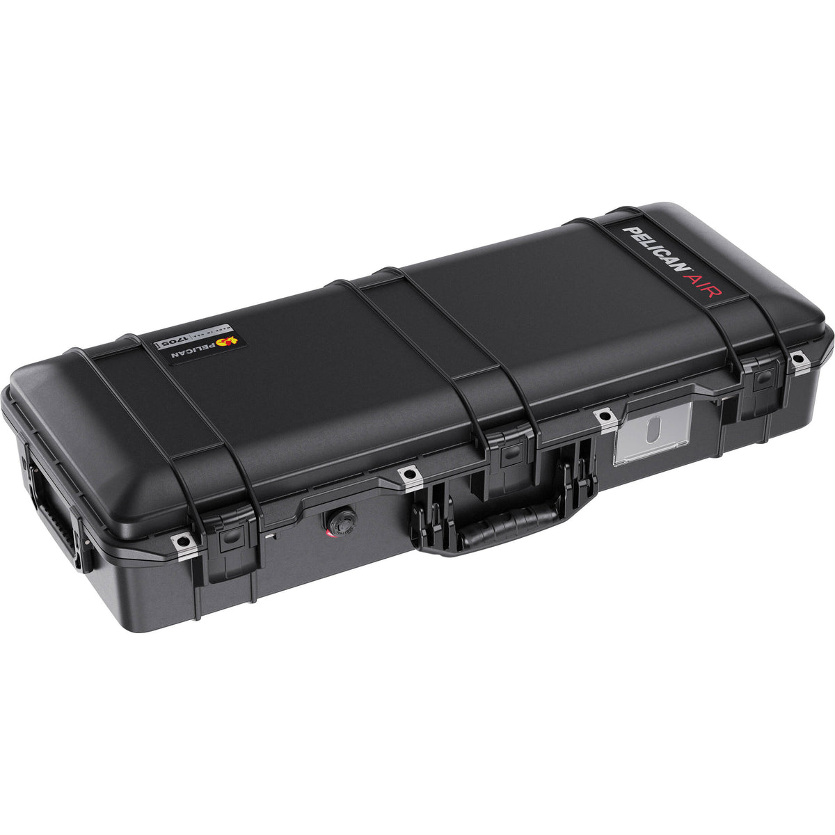 Estuche Rígido Pelican 1705 Air con espuma (Negro, 42L) - vista frontal