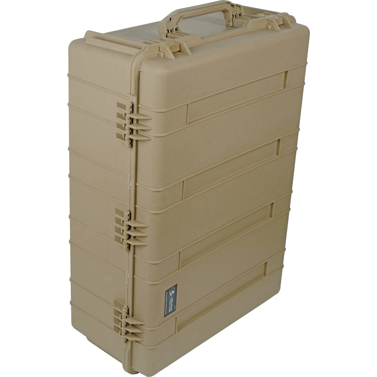 Estuche Rígido Pelican 1730 Transport con espuma (Desert Beige) - vista trasera