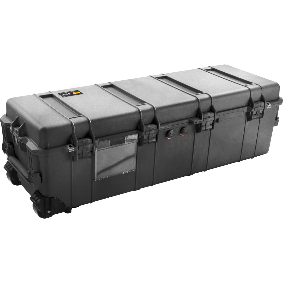 Estuche Rígido Pelican 1740 Transport con espuma (Negro) - vista frontal