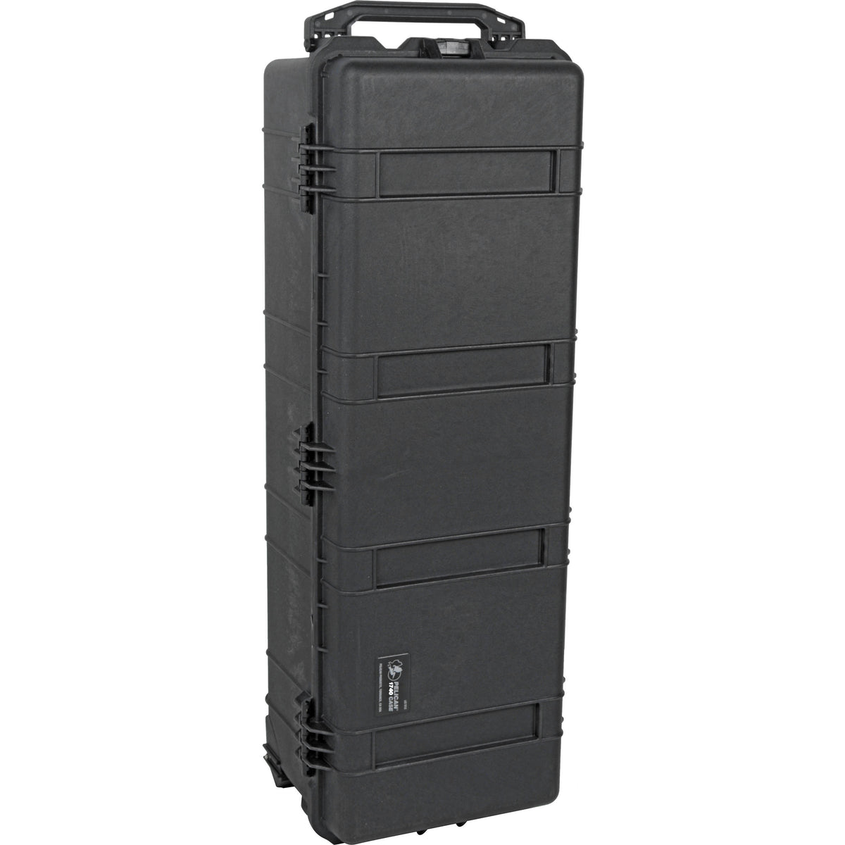 Estuche Rígido Pelican 1740 Transport con espuma (Negro) - vista trasera