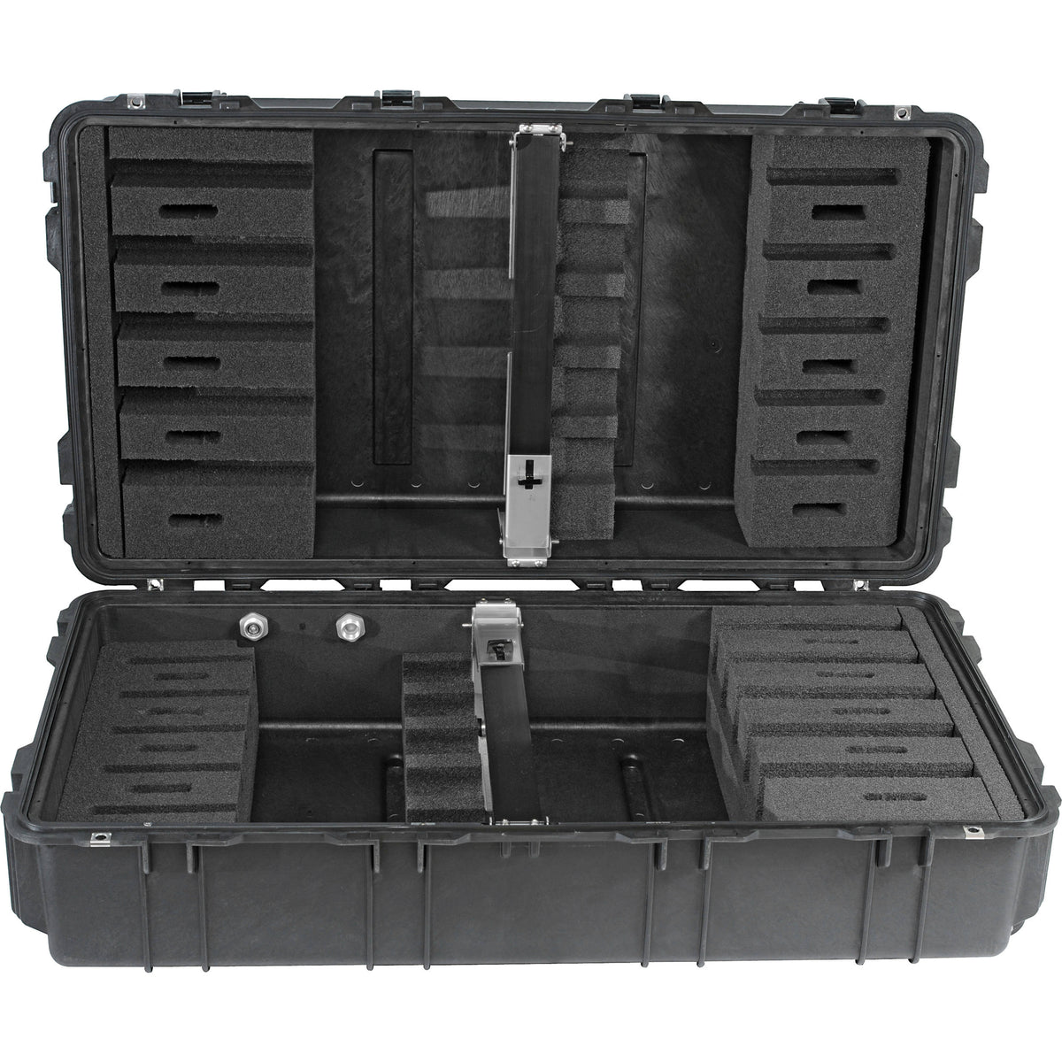 Estuche Rígido Pelican 1780RF Long con Rifle con espuma Cut inserto (Negro) - vista principal