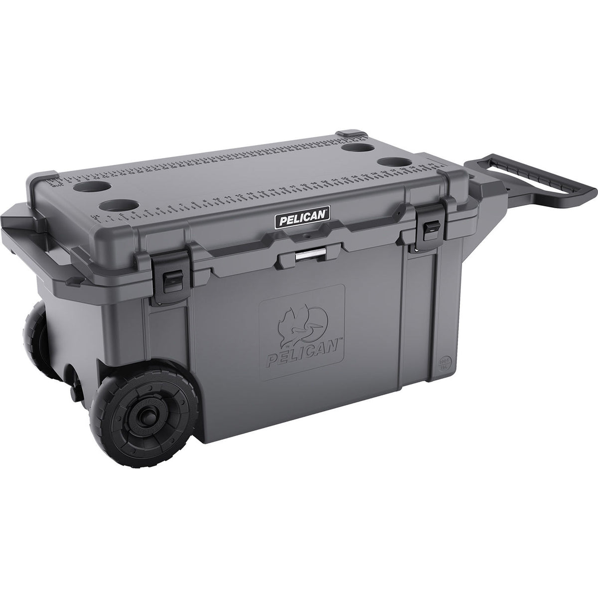 Estuche Rígido Pelican 80QT Elite con ruedas Cooler (Dark Gris) - vista principal