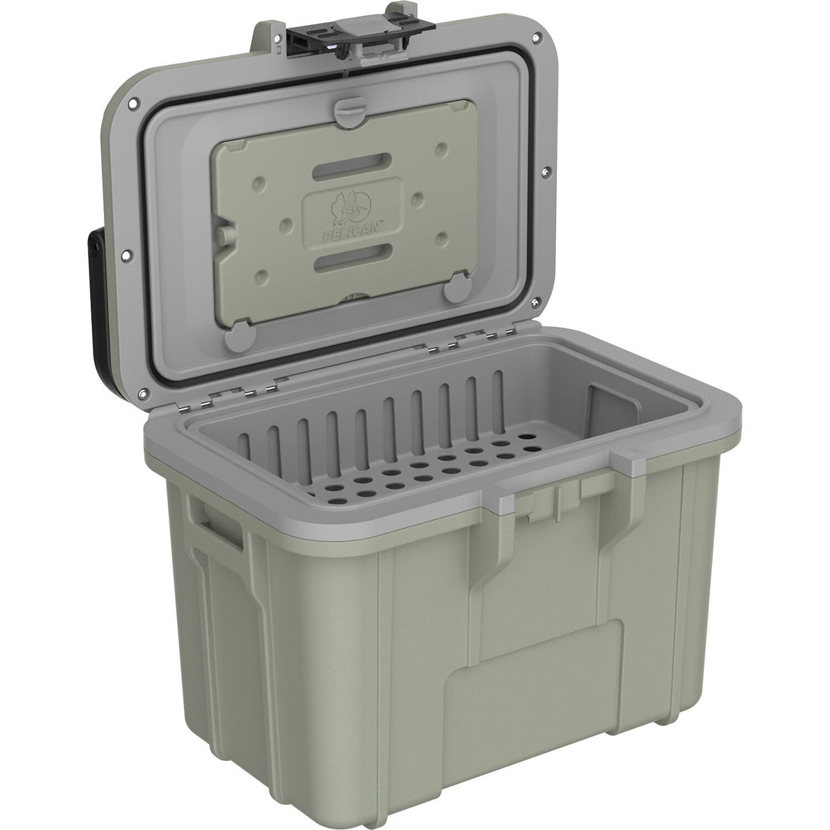 Estuche Rígido Pelican 8QT Personal Cooler (Sage Verde / Gris) - vista principal