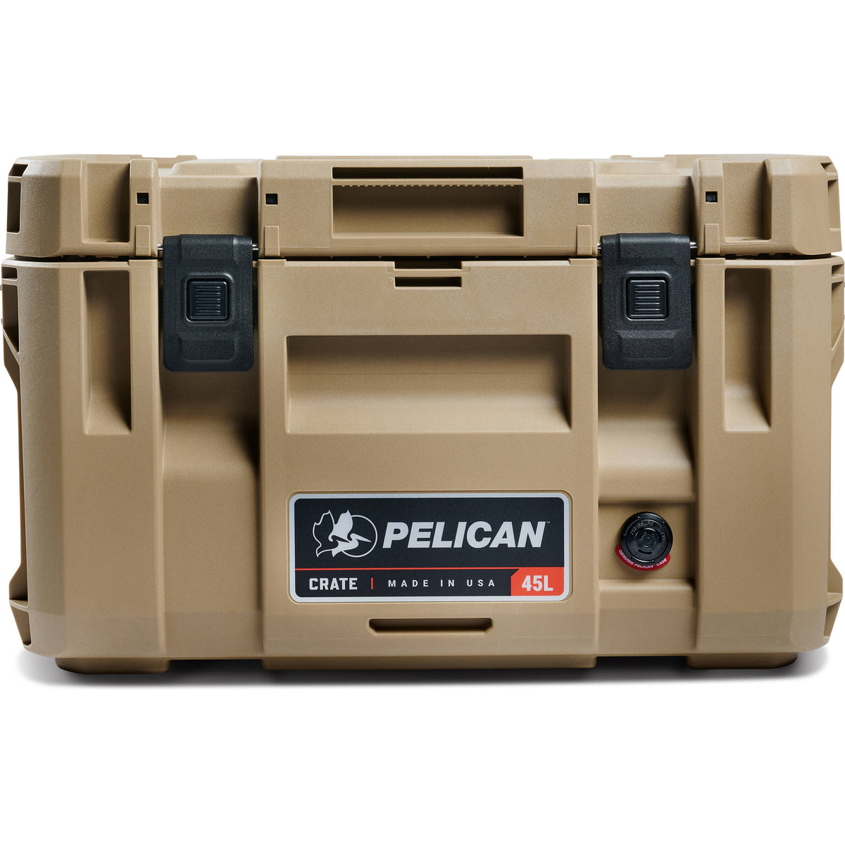 Estuche Rígido Pelican CR45 CRATE (Beige, 45L) - contenido de la caja